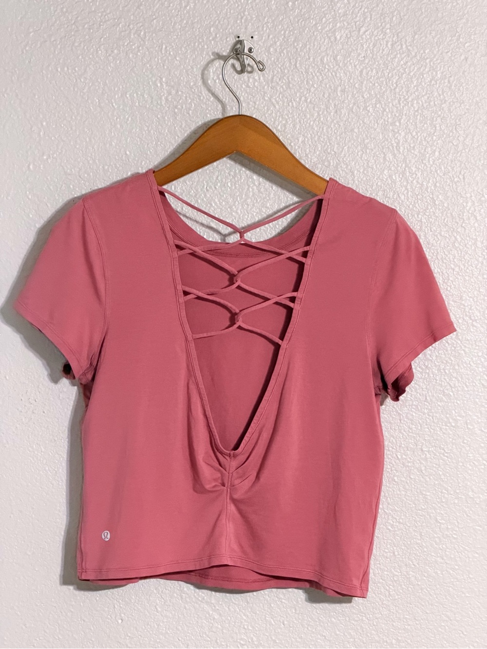 Lululemon Ever Ready Short Sleeve Cherry Tint
